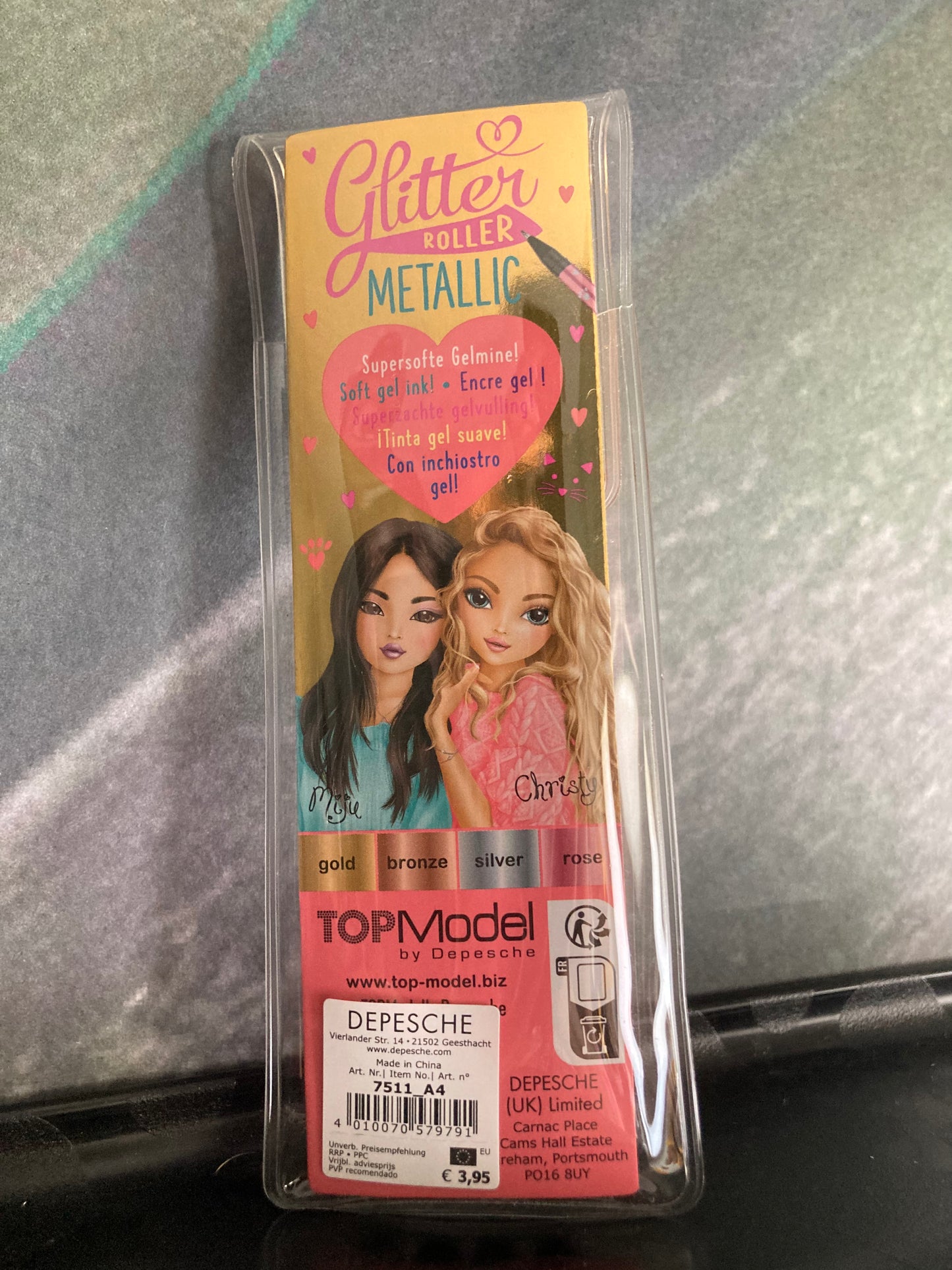 TOPMODEL Glitter Roller Metallic Mijie & Christie