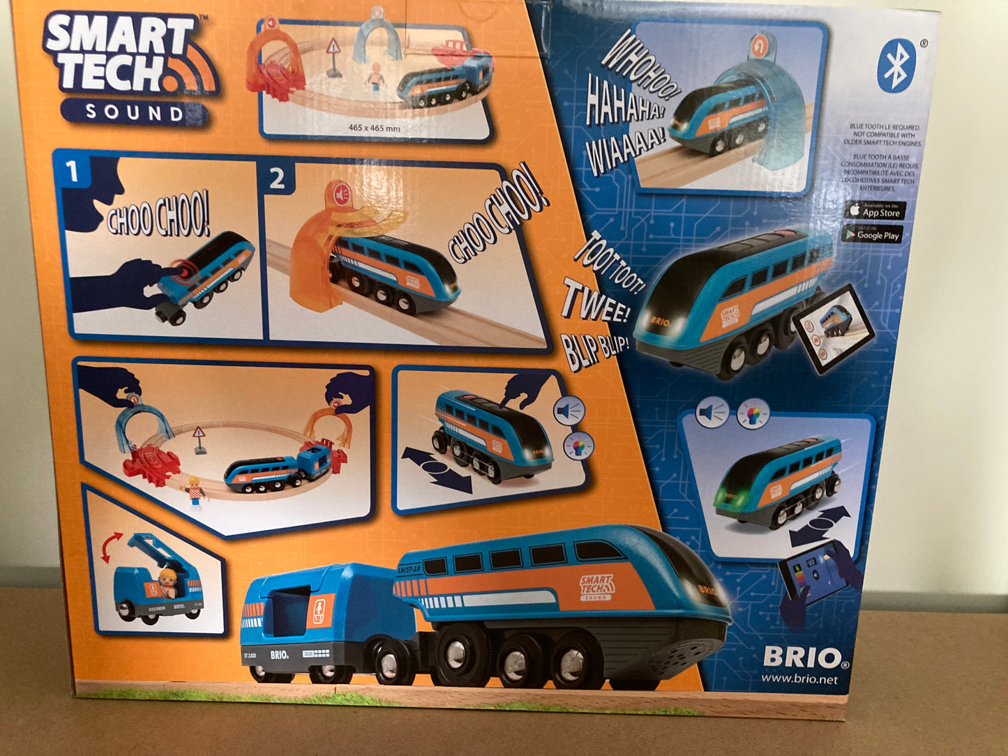 BRIO World - Smart Tech Sound – Action Tunnel Circle Set - 33974