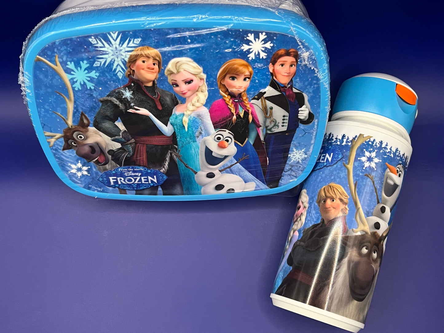 Frozen set brooddoos en beker MEPAL