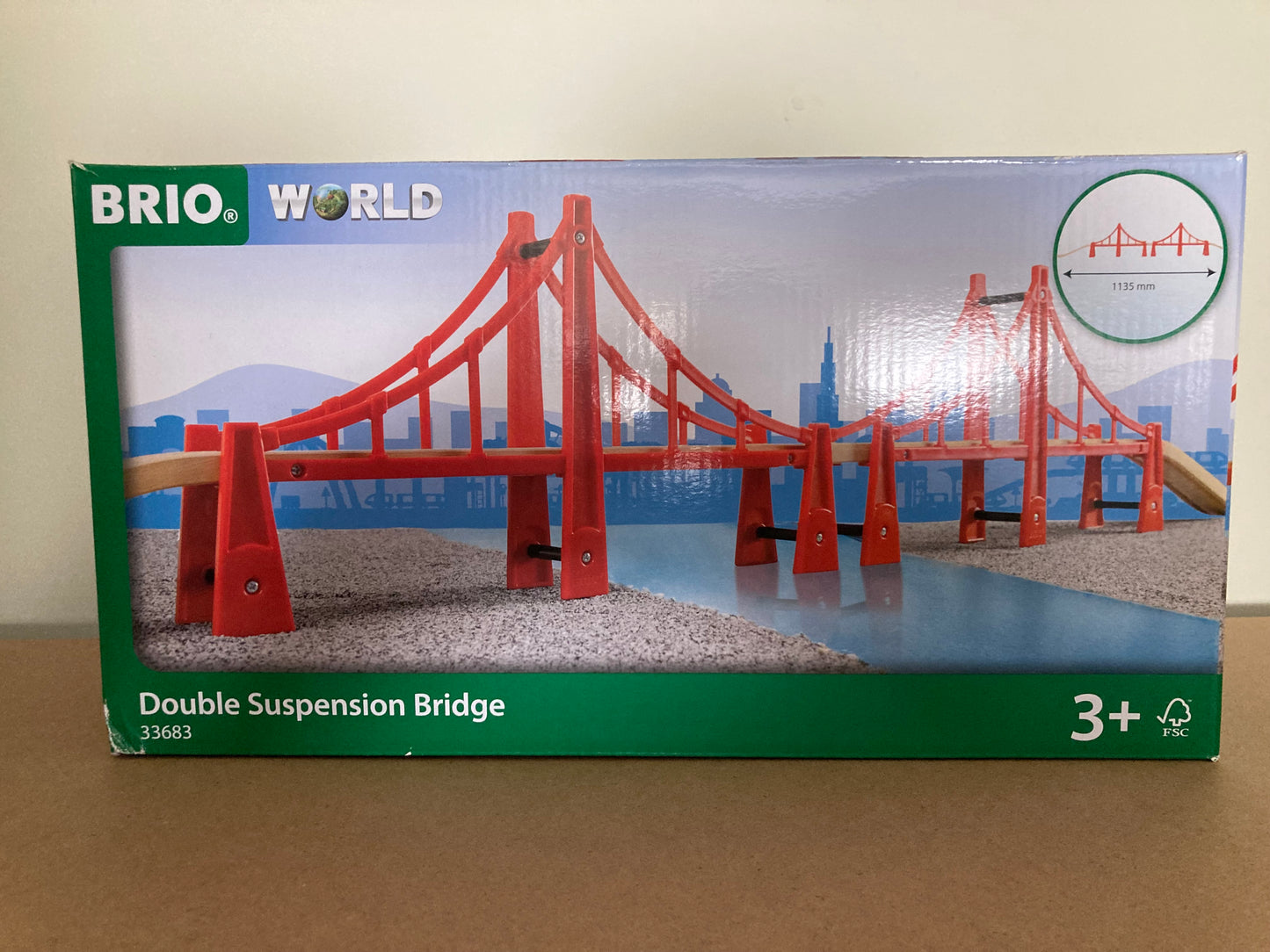 BRIO World - Double Suspension Bridge - 33683