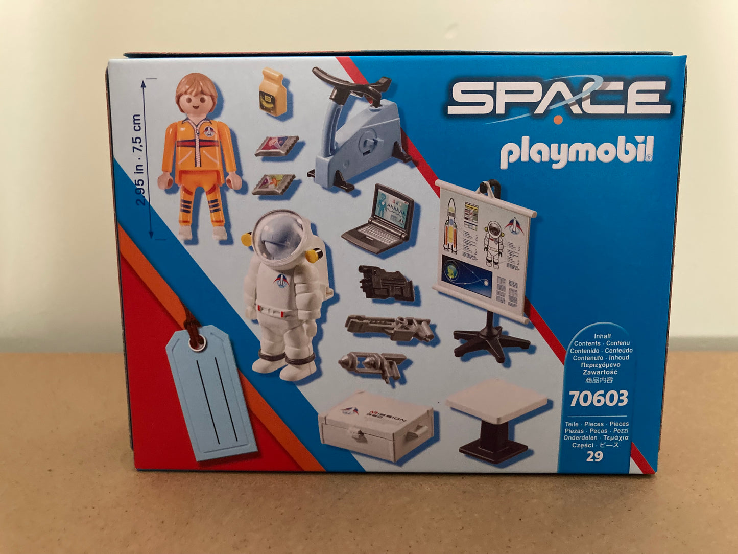 Cadeauset Astronautentraining