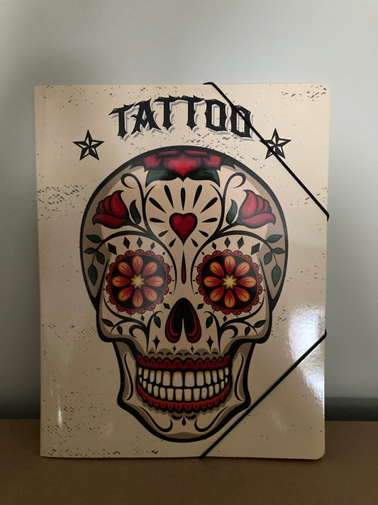 Opbergmap A4  "Tattoo"