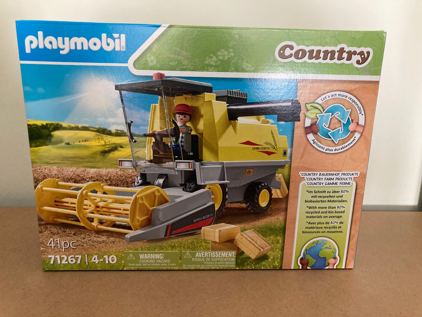 Playmobil Country -Maaidorser (Combine Harvester)