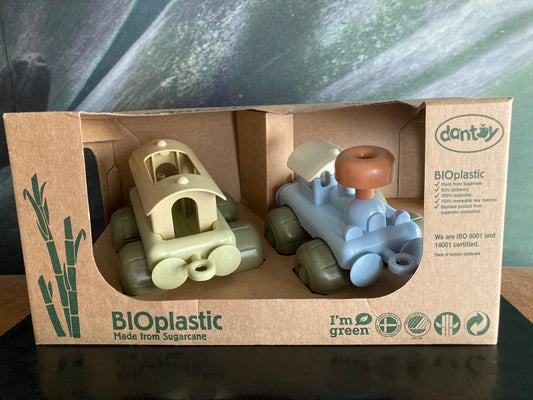 Dantoy - BIOPlastic set trein - giftbox