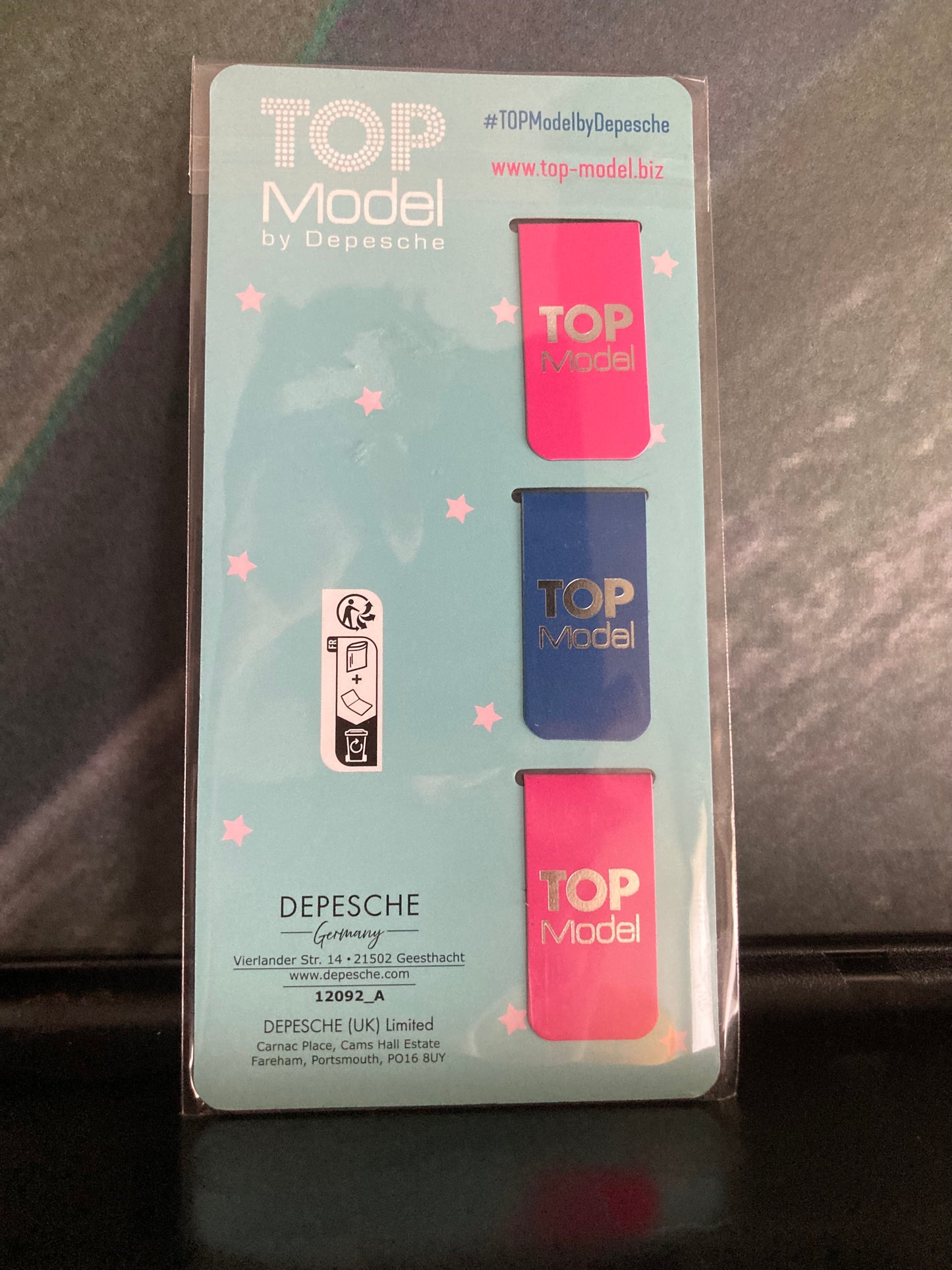 TOPModel magnetische bladwijzers June
