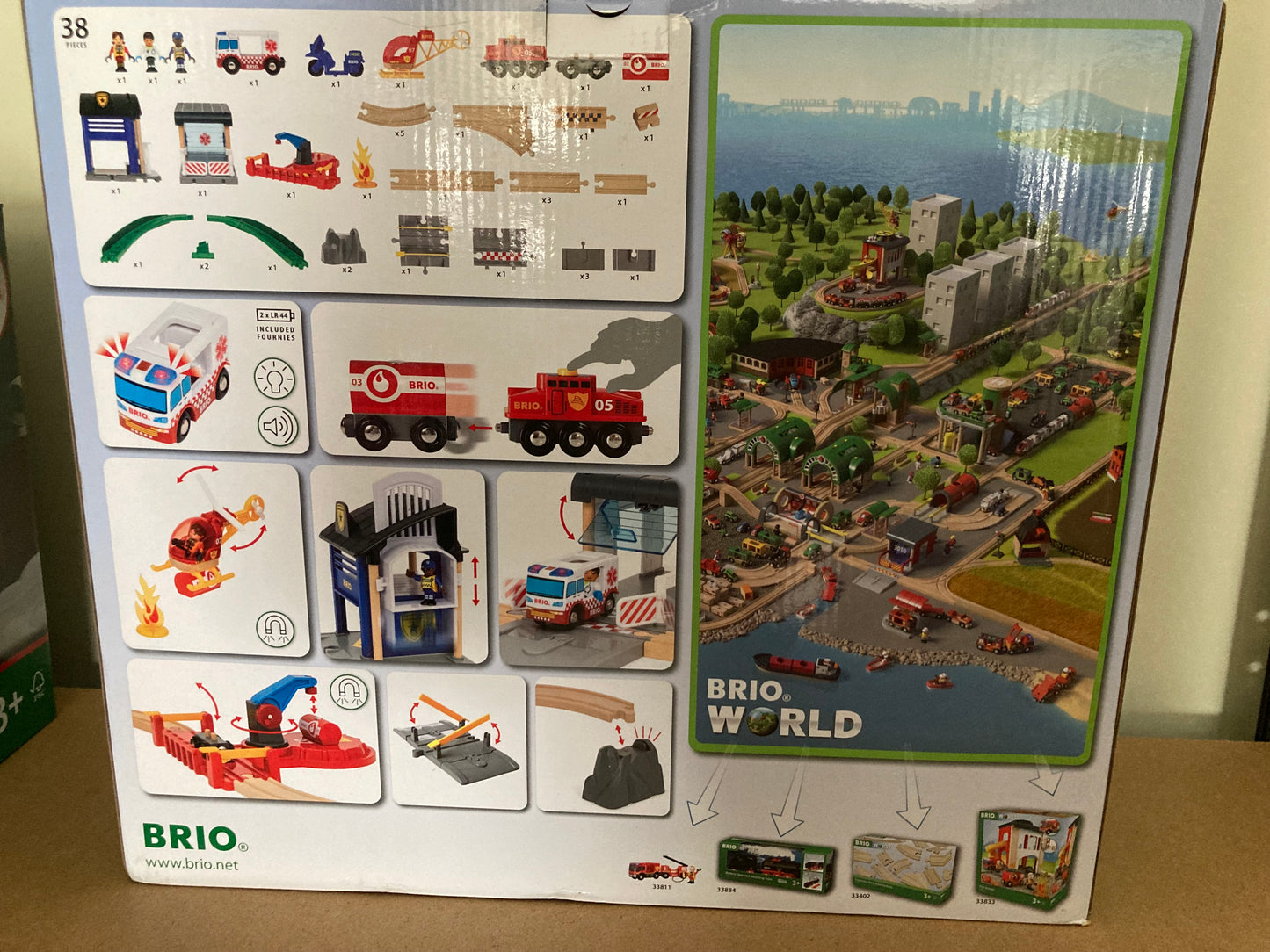 BRIO World - Rescue Team Train Set - 36025