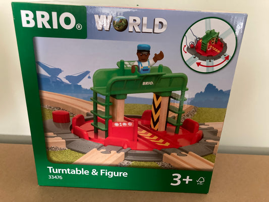 BRIO World - Turntable & Figure - 33476