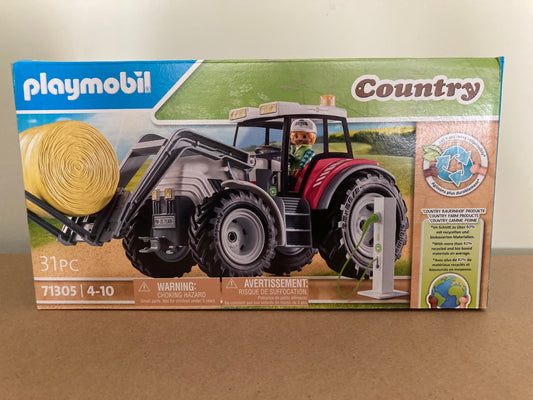 Playmobil Country -  Grote Elektrische Tractor met Accessoires
