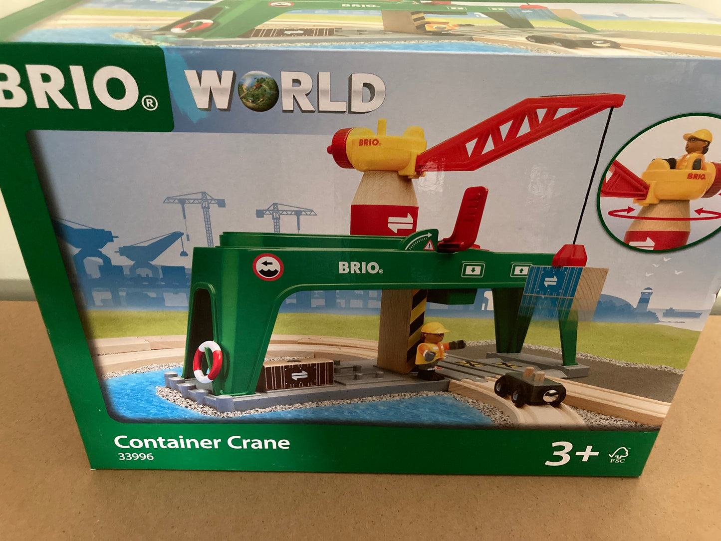 BRIO World - Container Crane - 33996
