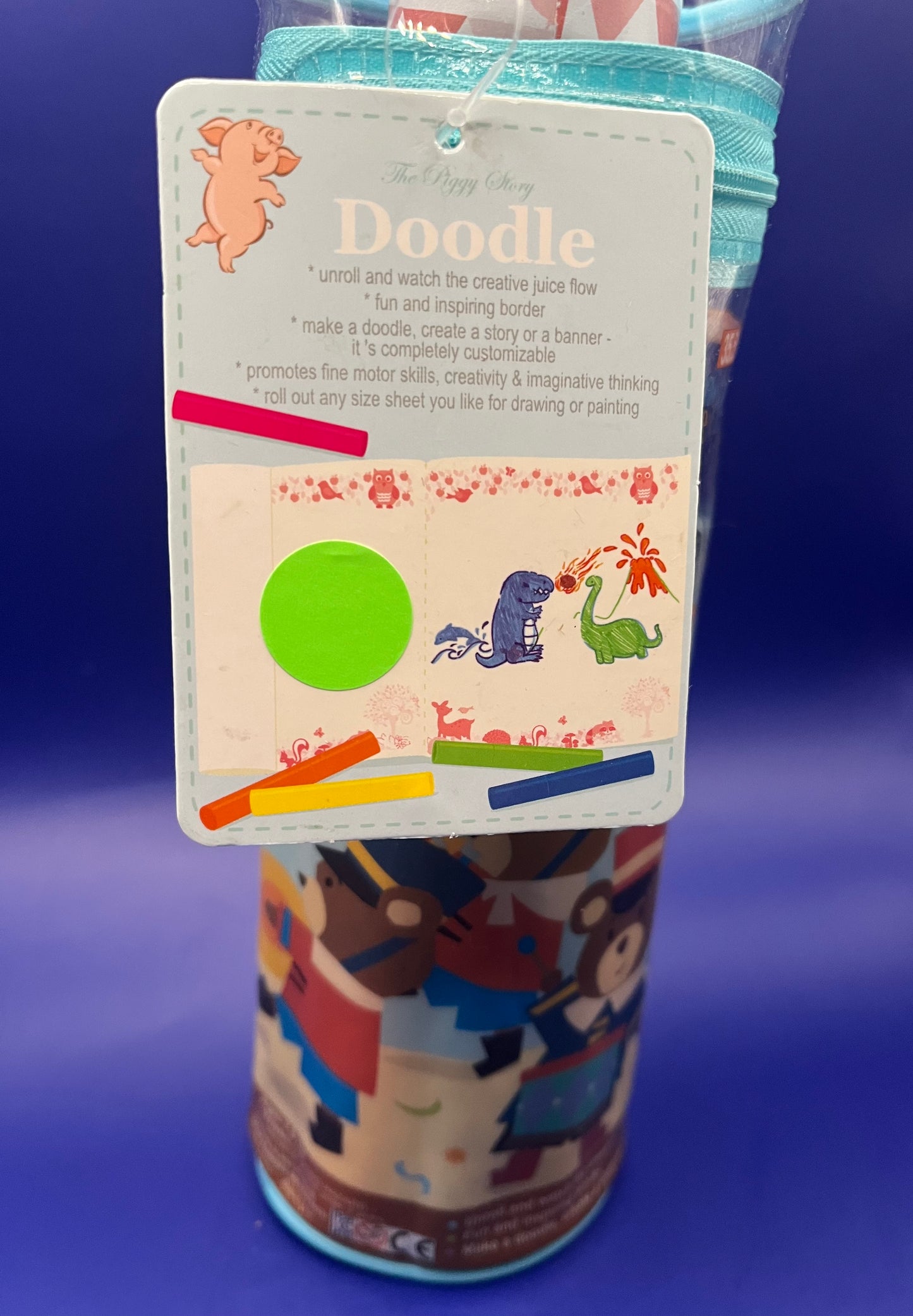 The Piggy Story create & doodle travel set