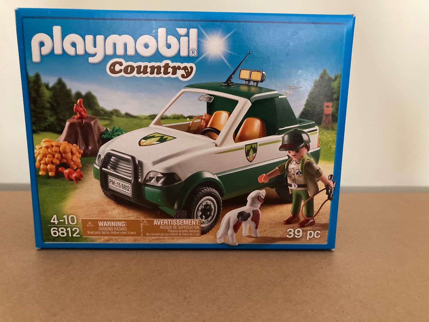 Playmobil Country - Terreinwagen met Boswachter (Collector’s item / zeldzaam)
