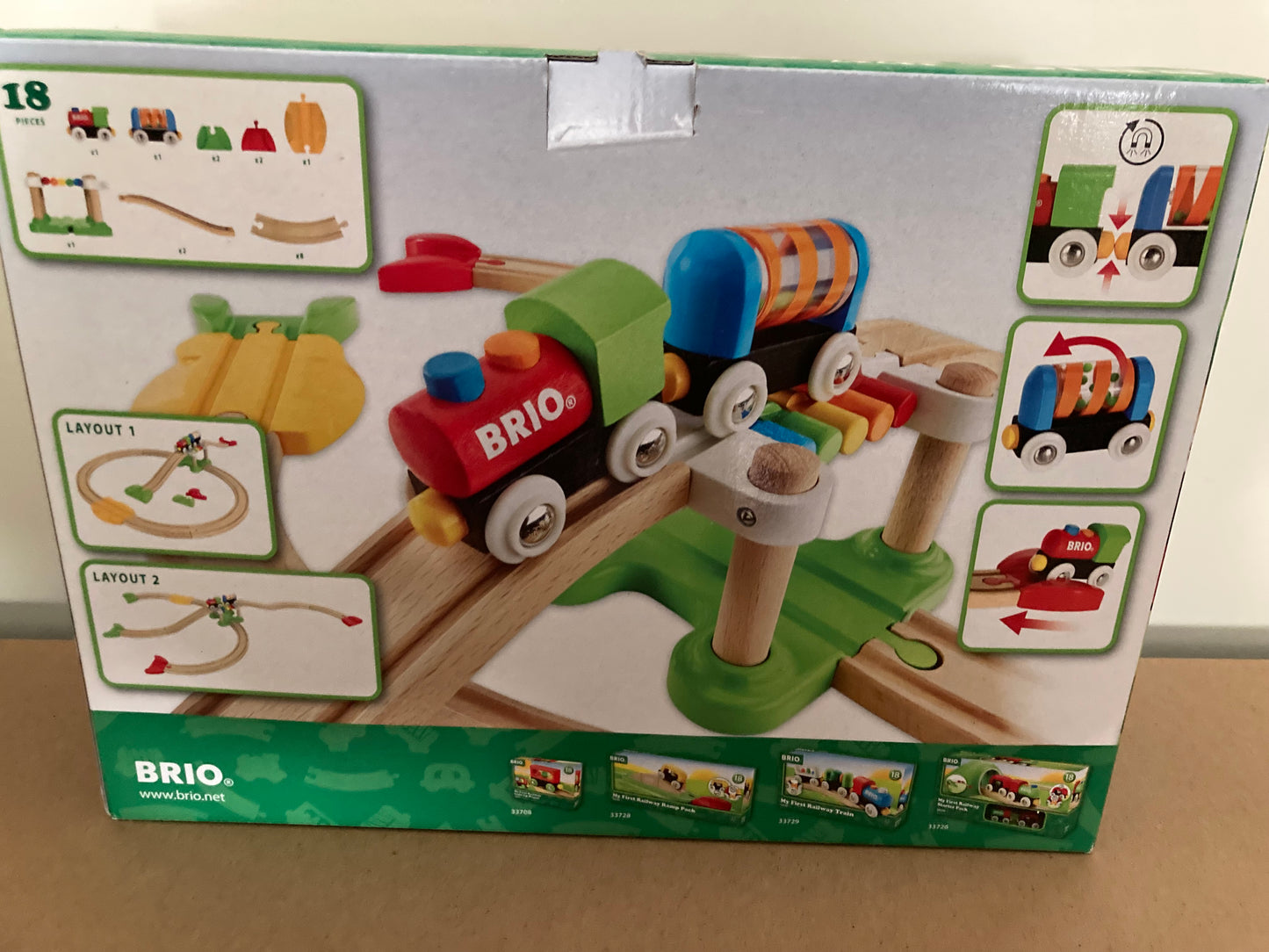 BRIO World - My First Railway Beginner Pack - 33727