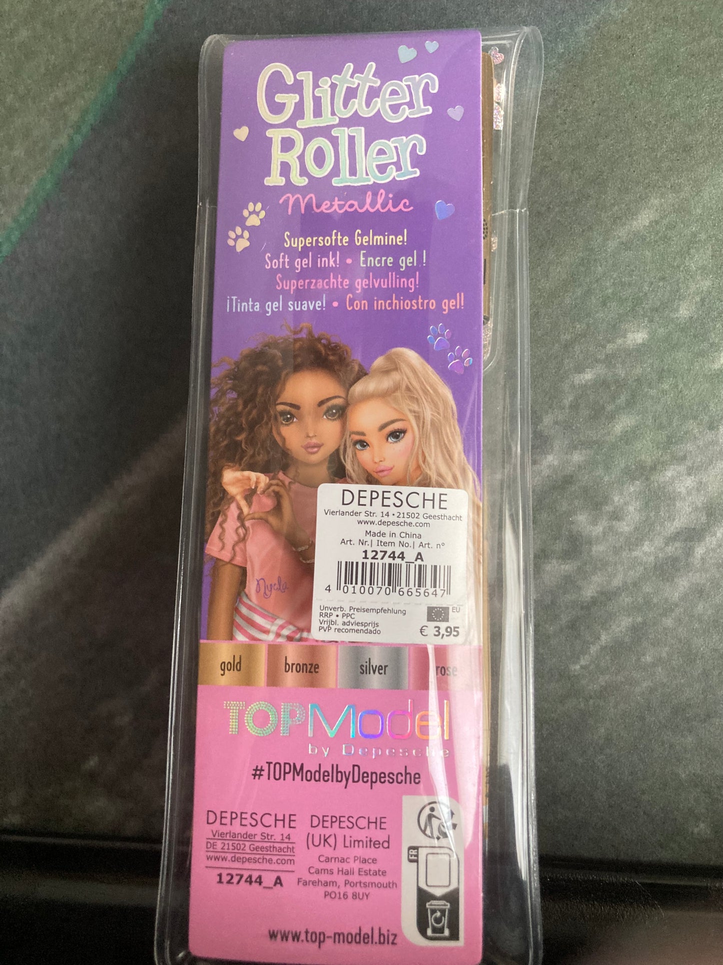 TOPModel Glitter Roller Metallic Nycla & Candy