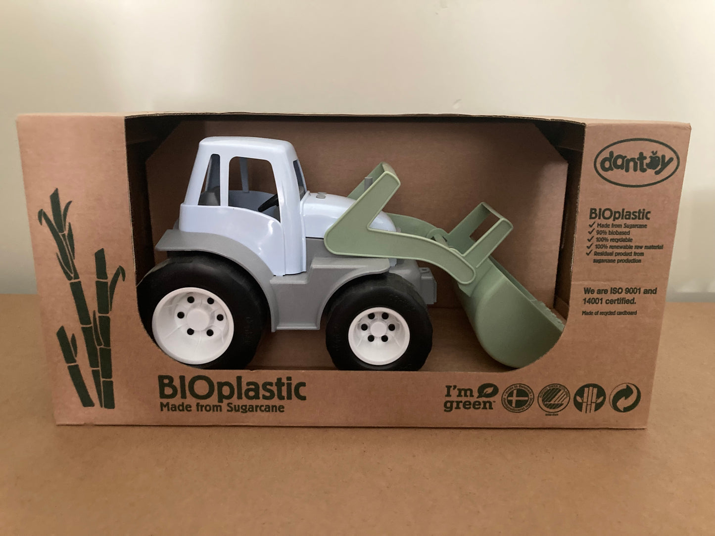 Dantoy Bioplastic Tractor met voorlader