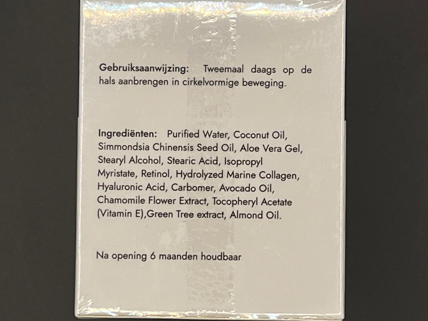 Firming crème Hals & Decolleté