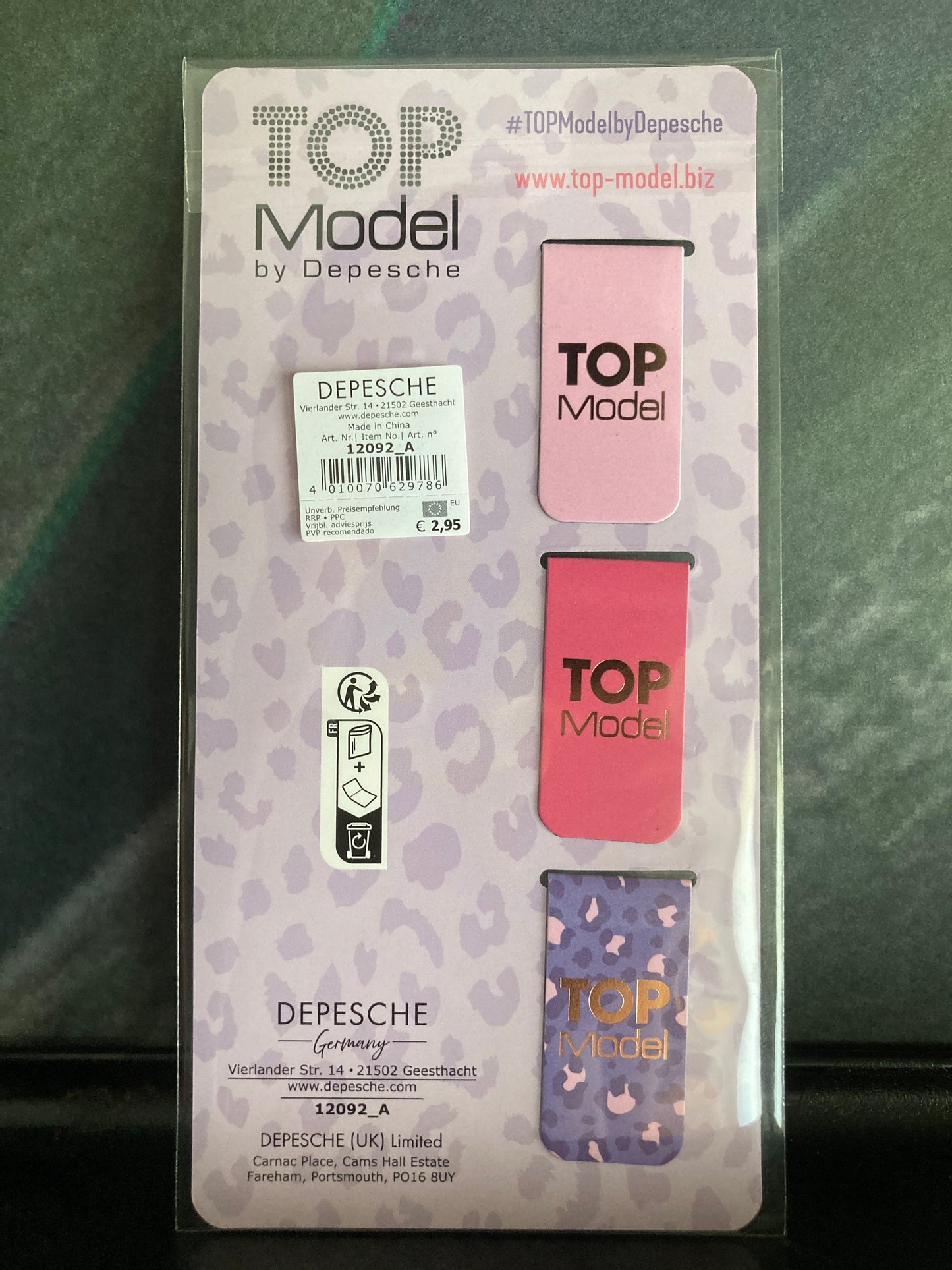 TOPModel magnetische bladwijzers Jill