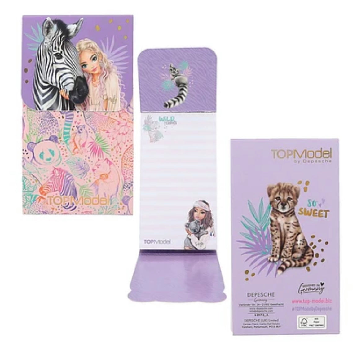 TOPModel notitieblokje magneetsluiting