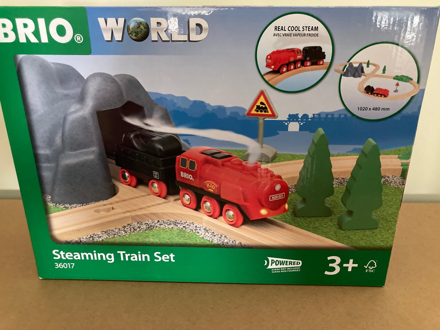 BRIO World - Steaming Train Set - 36017