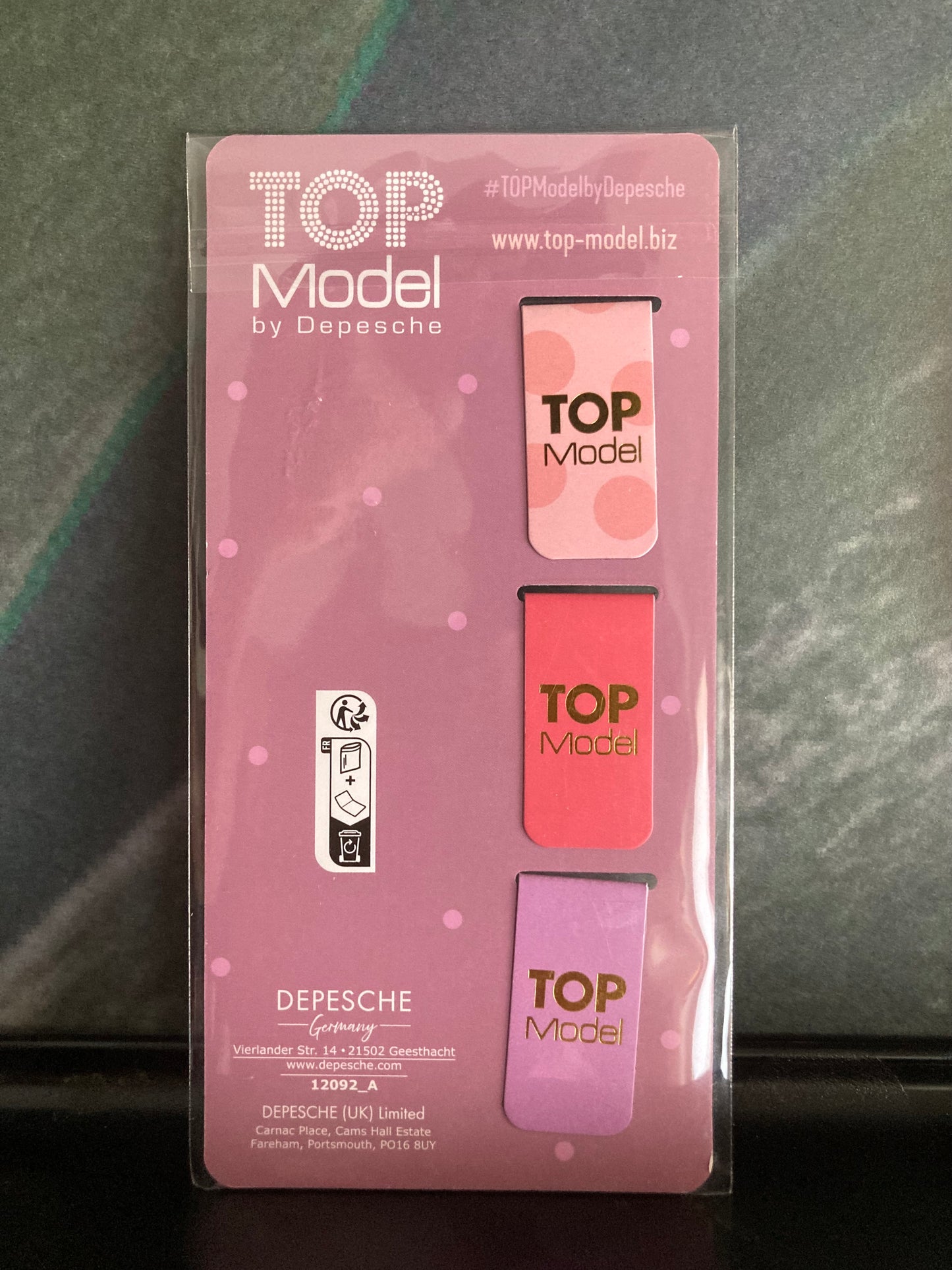 TOPModel magnetische bladwijzers Hayden